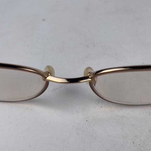 ARISTAR by CHARMANT 6867 Eyeglasses Frame Women Gold Metal Full Rim 52-18-140 - Picture 10 of 13